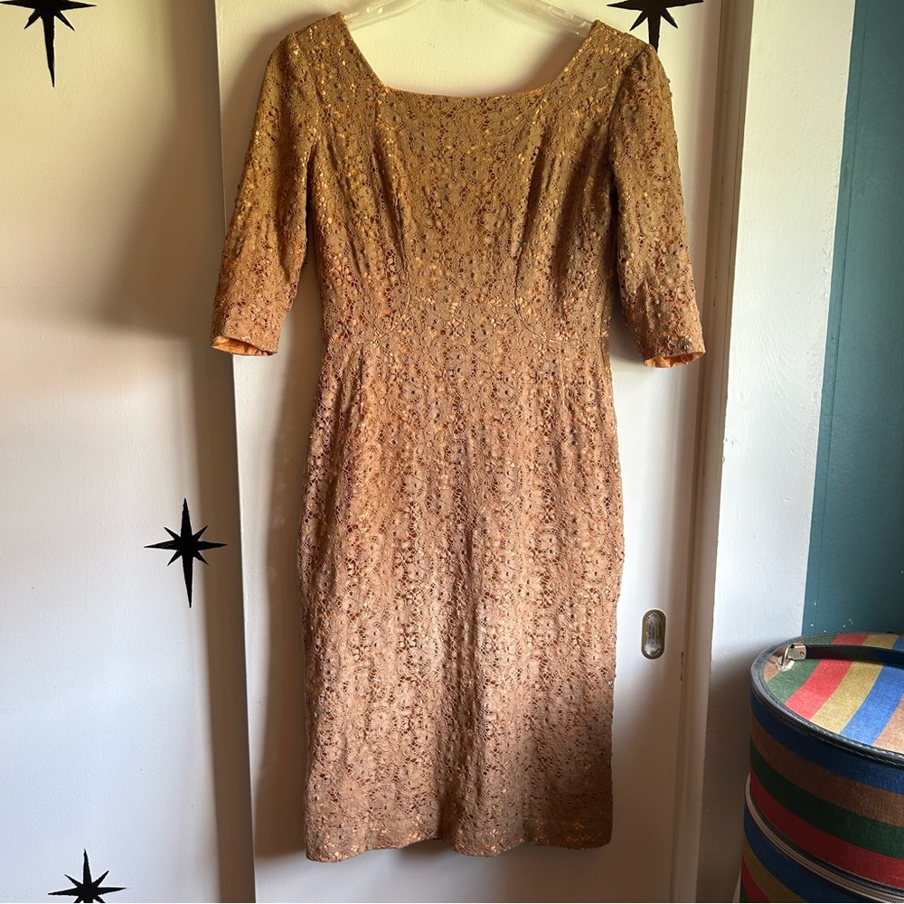 Vintage Hand-Made Lace Dress